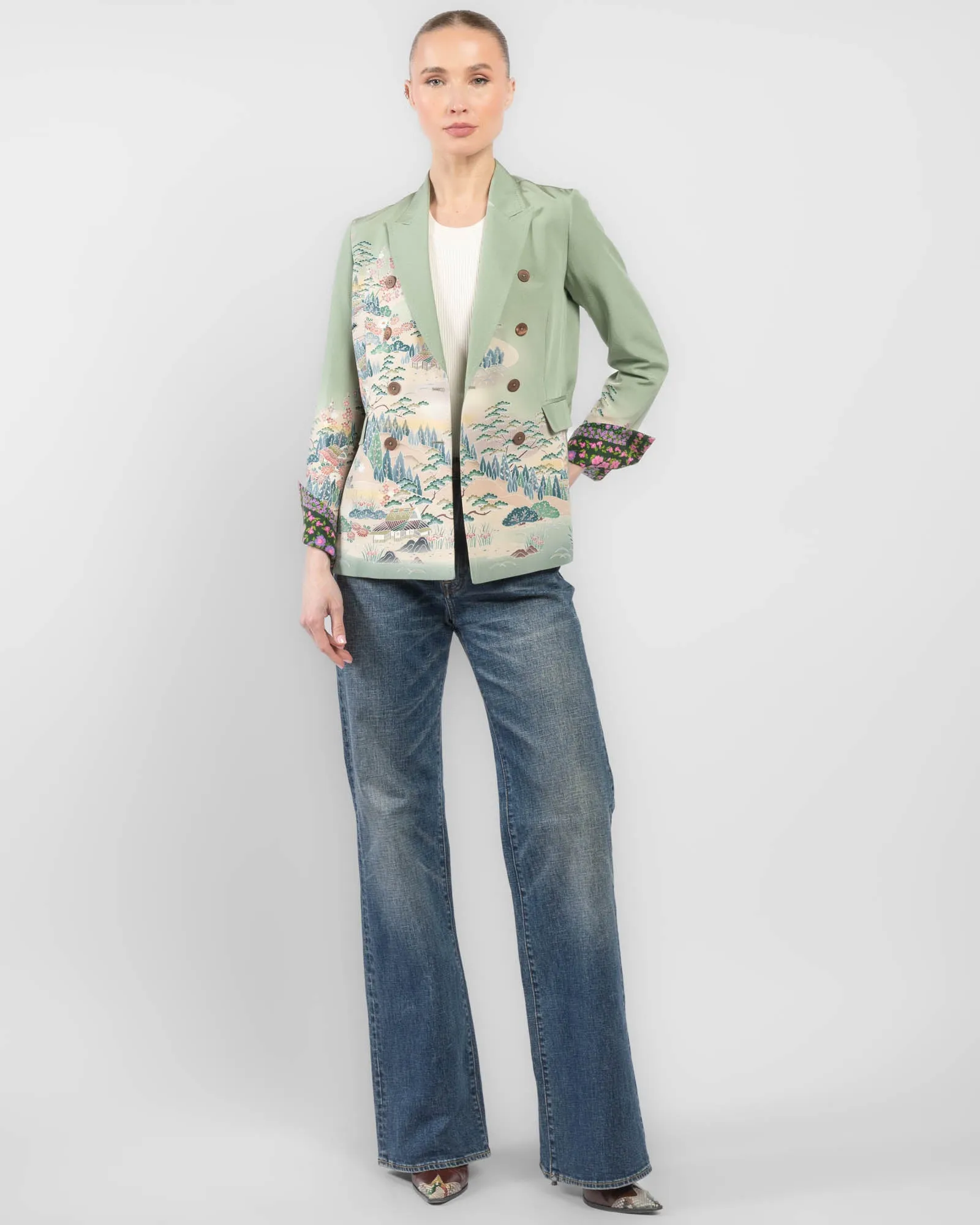 Double Traditional Kimono Jacket sold by TNT Fashion product image thumbnail 3
