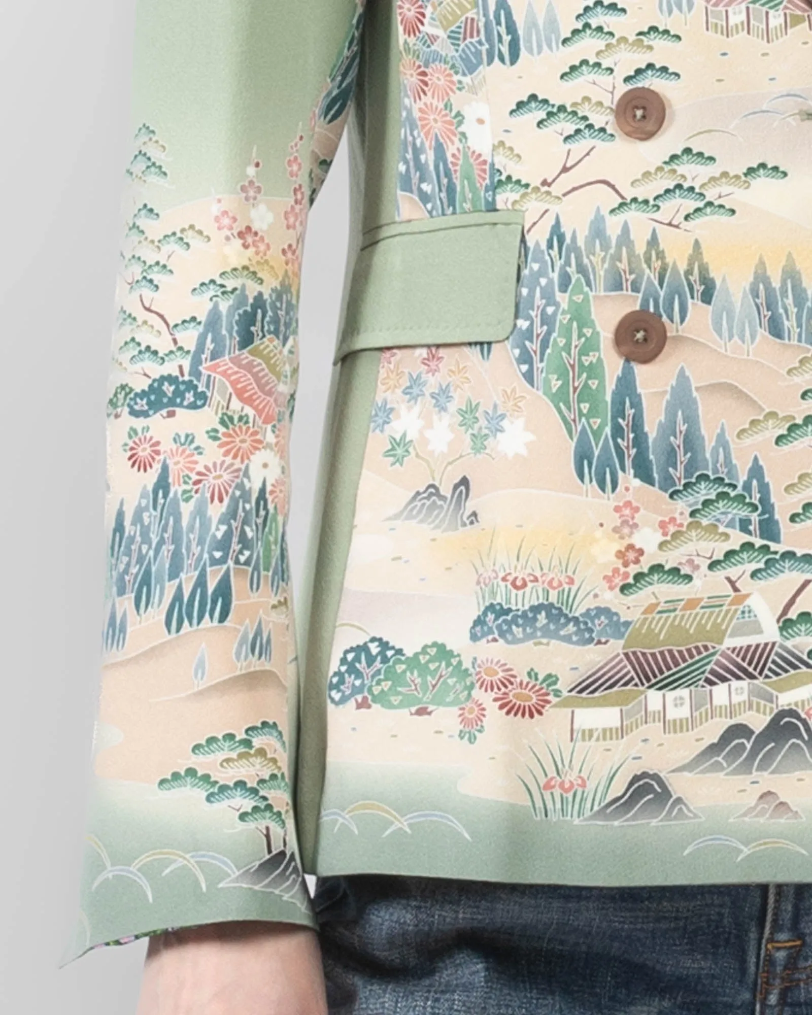 Double Traditional Kimono Jacket sold by TNT Fashion product image thumbnail 5