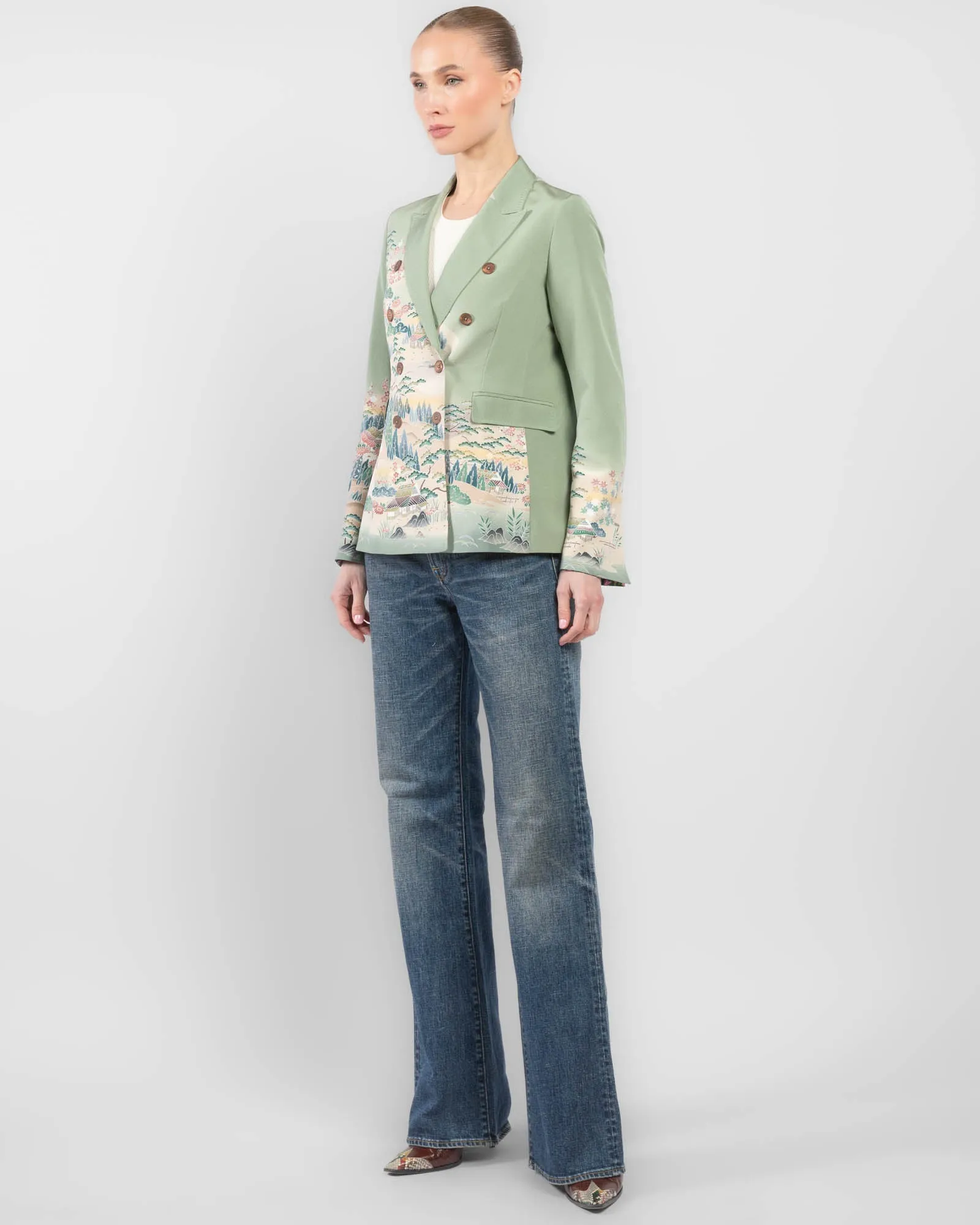 Double Traditional Kimono Jacket sold by TNT Fashion product image thumbnail 4