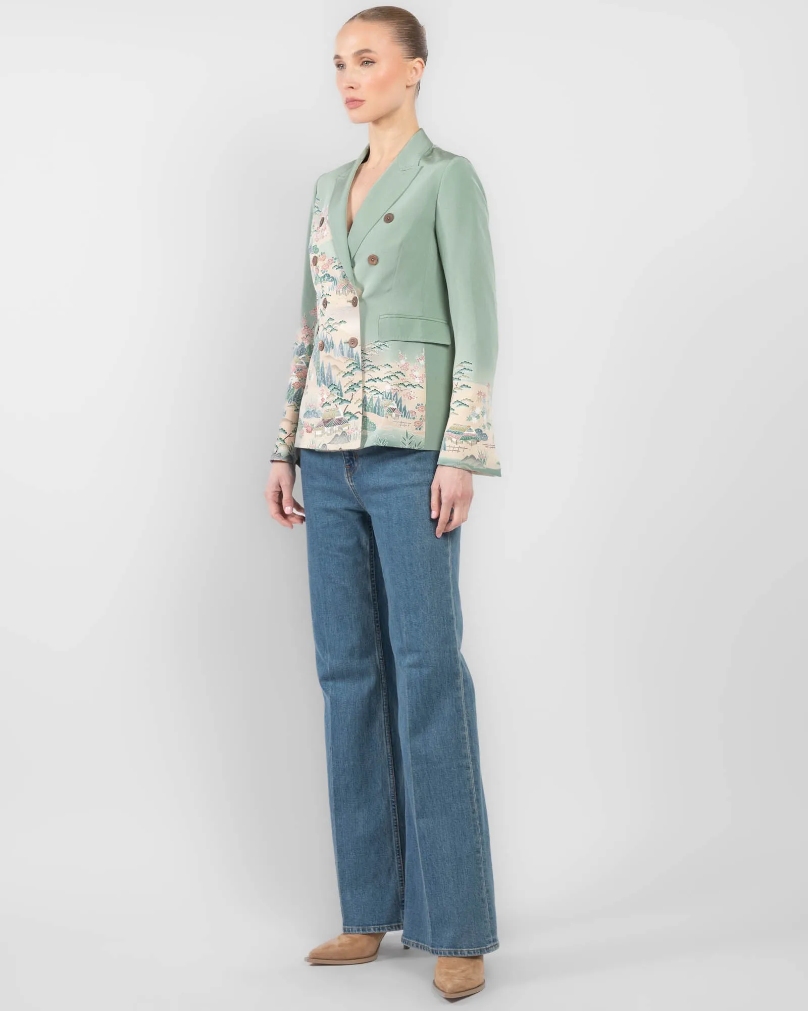 Double Traditional Kimono Jacket sold by TNT Fashion product image thumbnail 4