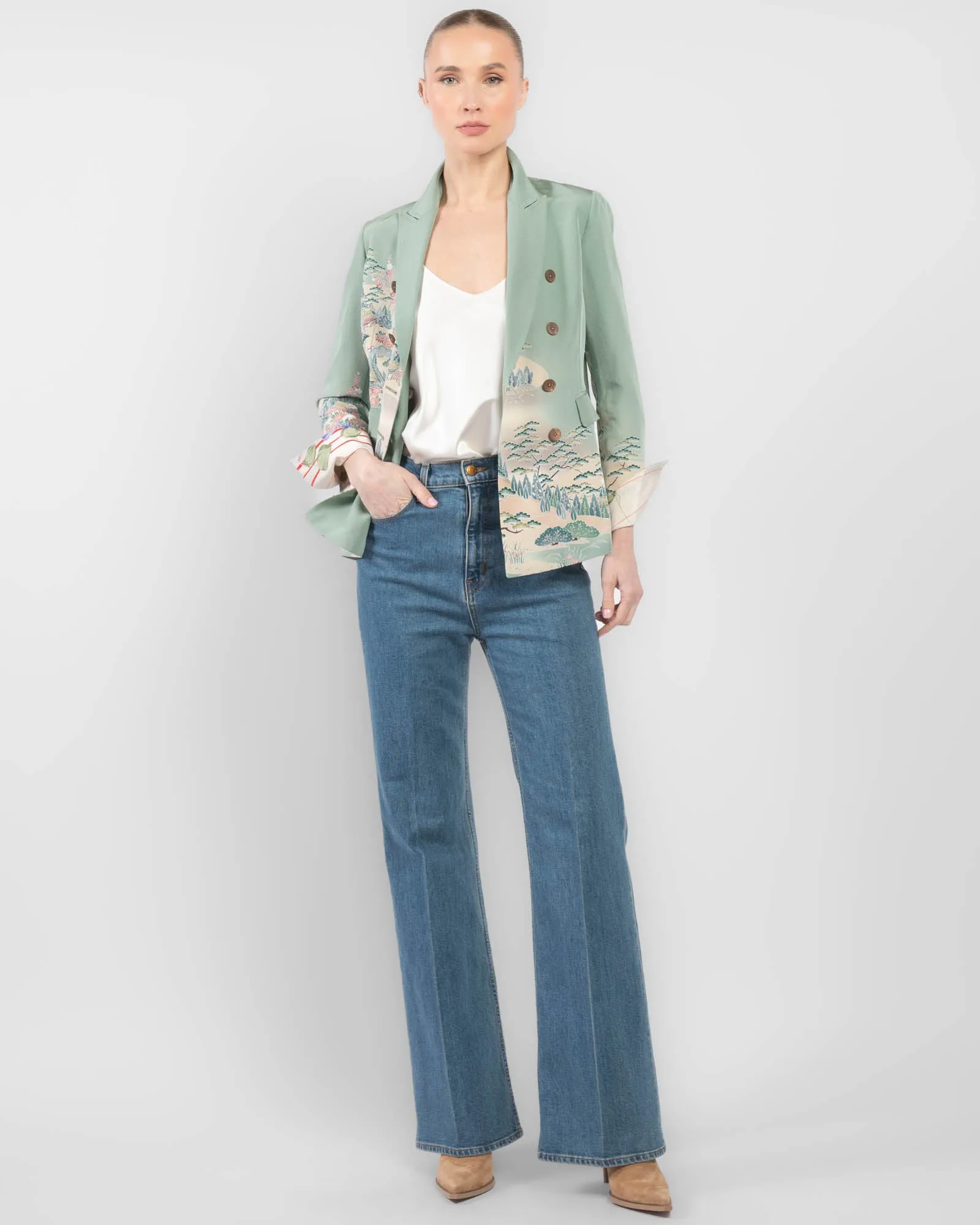 Double Traditional Kimono Jacket sold by TNT Fashion product image thumbnail 3