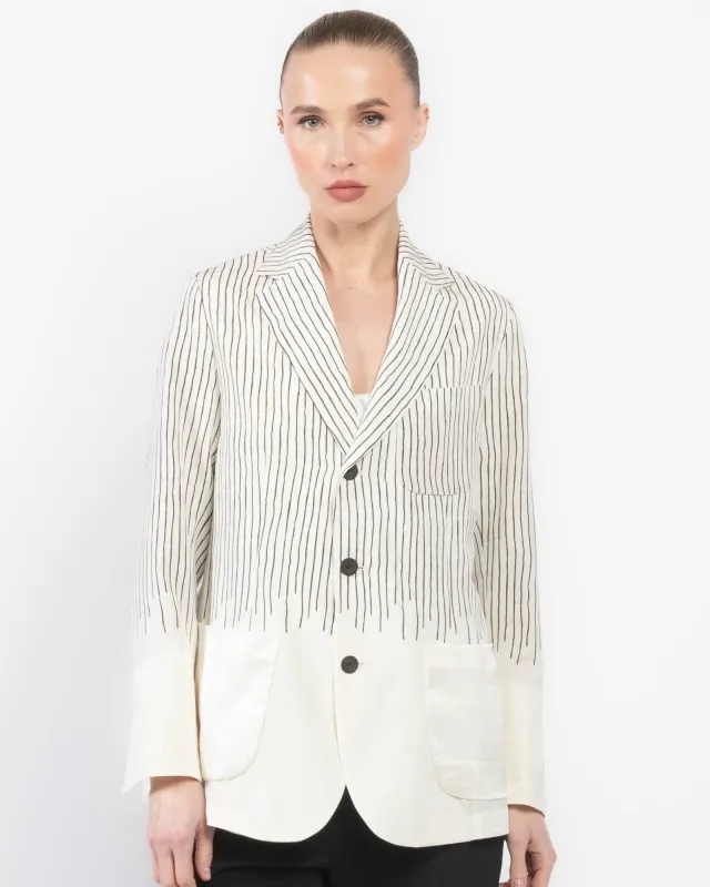 Floral Stripe Jacket sold by TNT Fashion