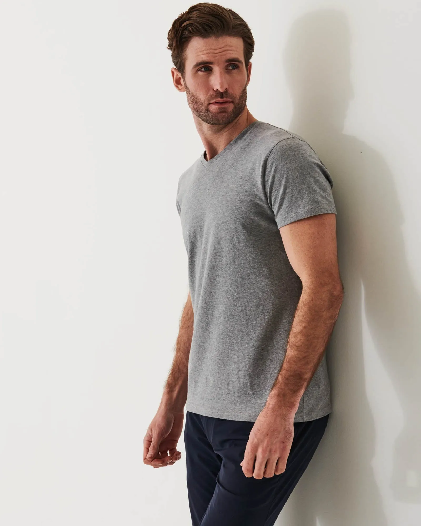 Iconic V-Neck T-Shirt sold by TNT Fashion product image thumbnail 3