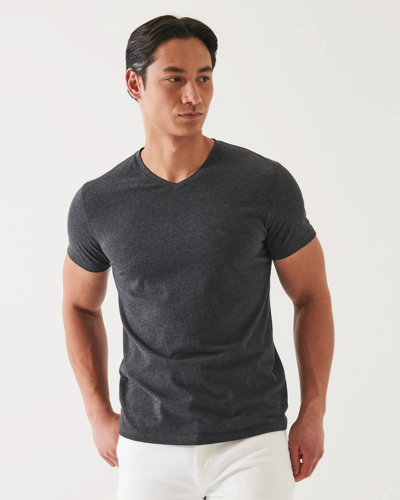 Iconic V-Neck T-Shirt sold by TNT Fashion product image thumbnail 3
