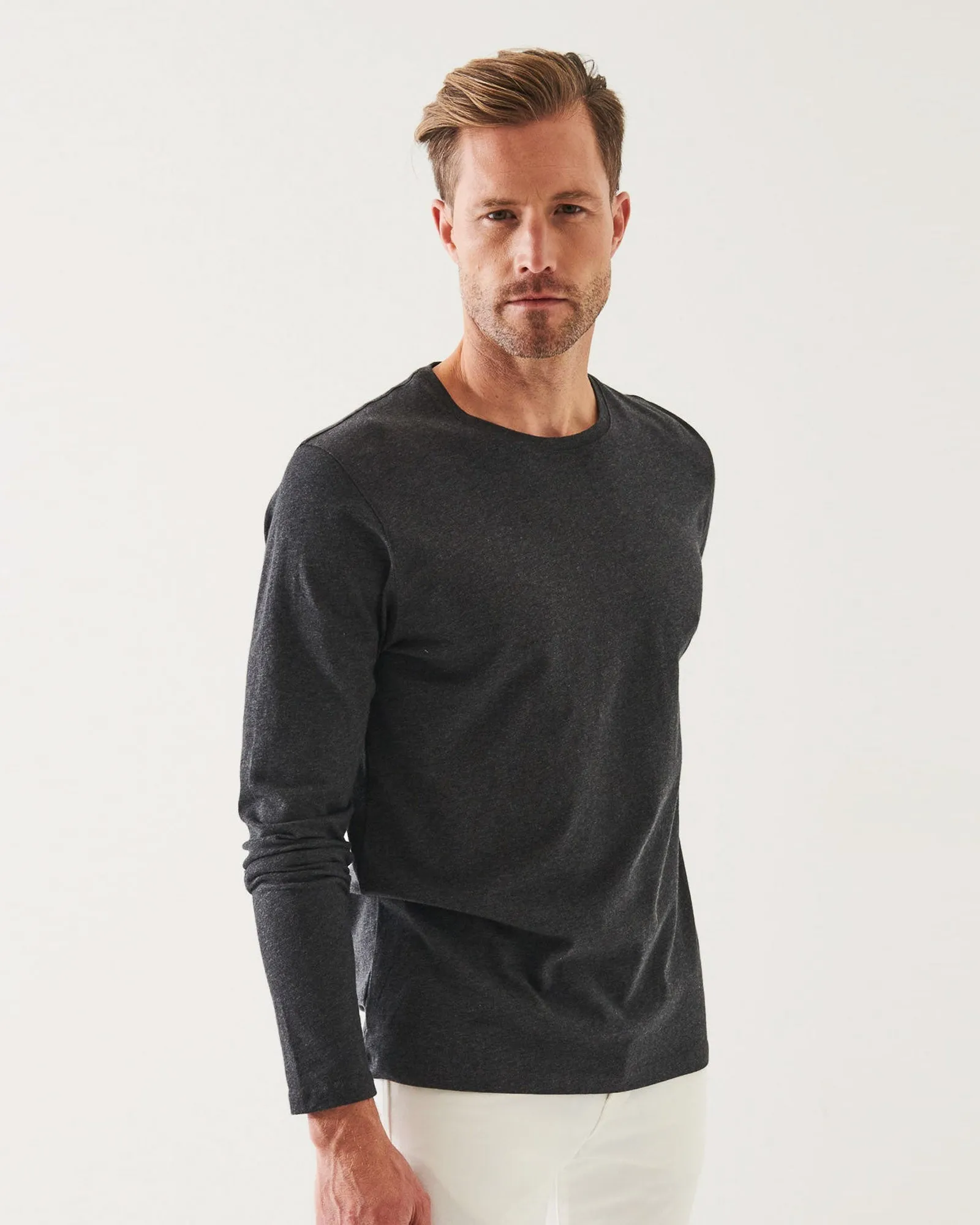 Long Sleeve Crew Neck Shirt sold by TNT Fashion product image thumbnail 3