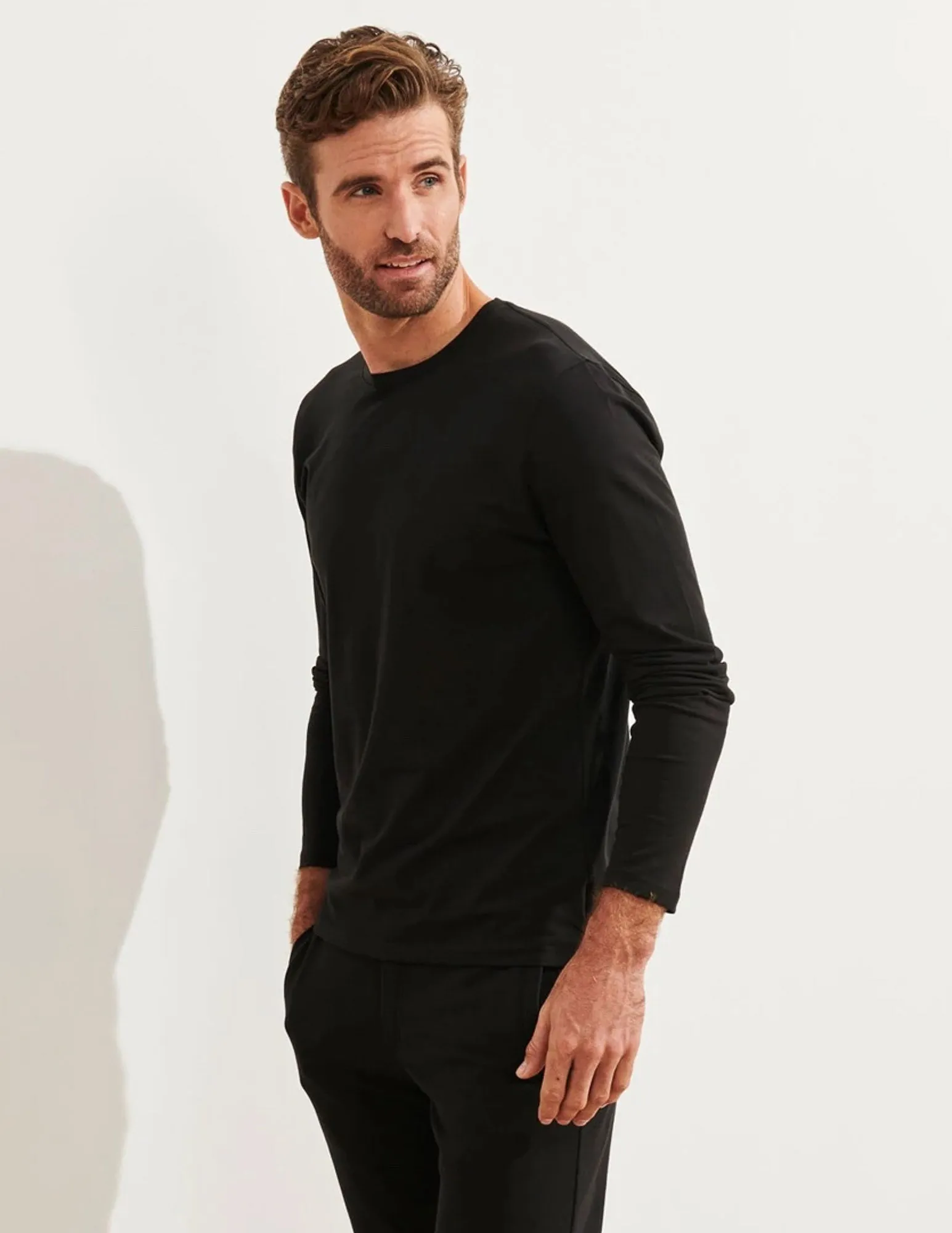 Long Sleeve Crew Neck Shirt sold by TNT Fashion product image thumbnail 4