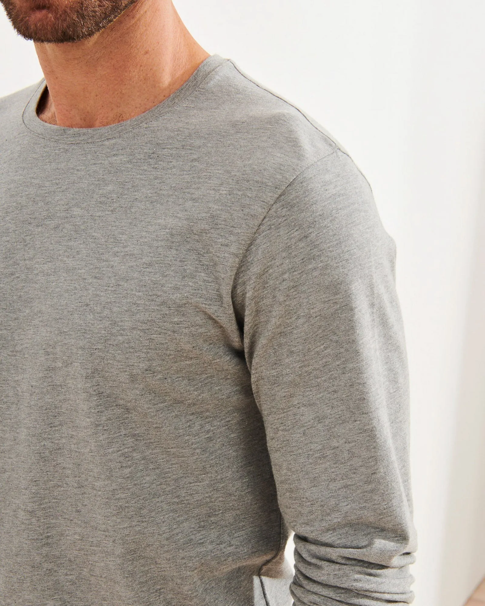 Long Sleeve Crew Neck Shirt sold by TNT Fashion product image thumbnail 3