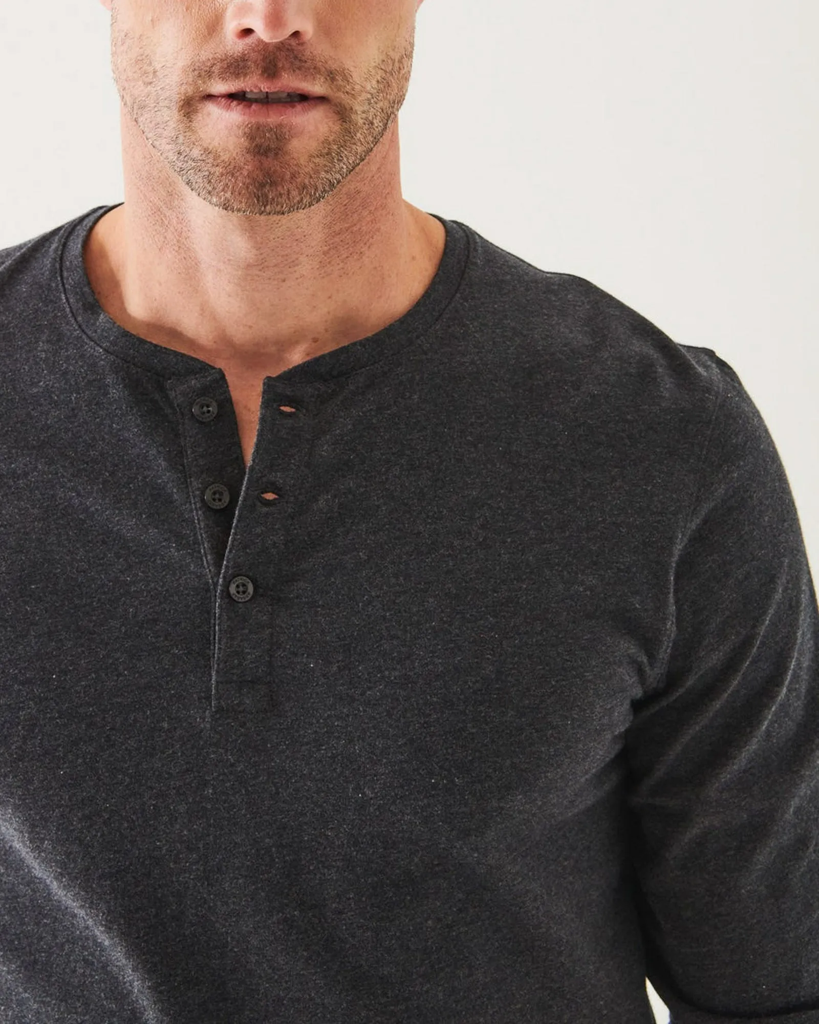 Long Sleeve Henley Shirt sold by TNT Fashion product image thumbnail 2