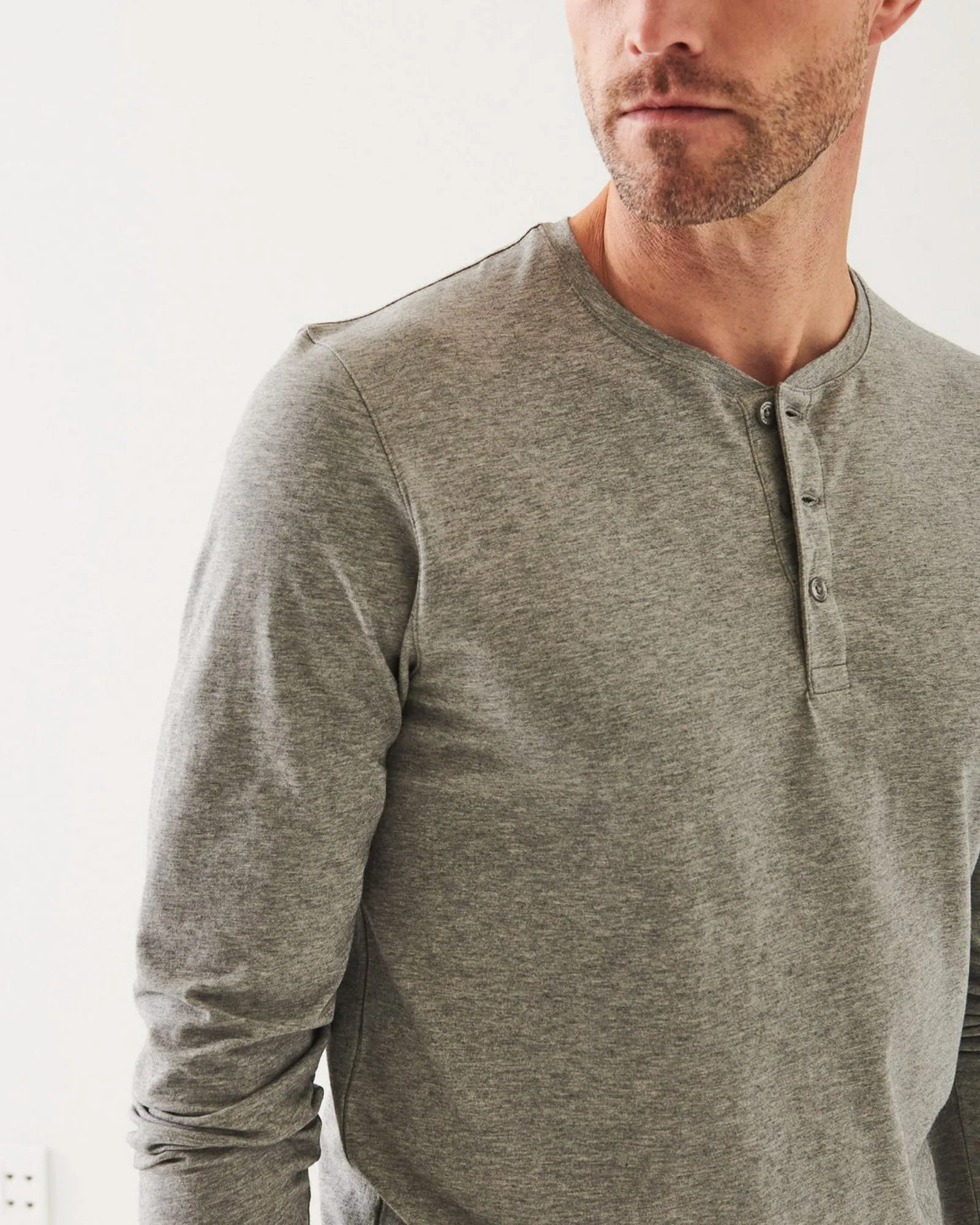 Long Sleeve Henley Shirt sold by TNT Fashion product image thumbnail 2