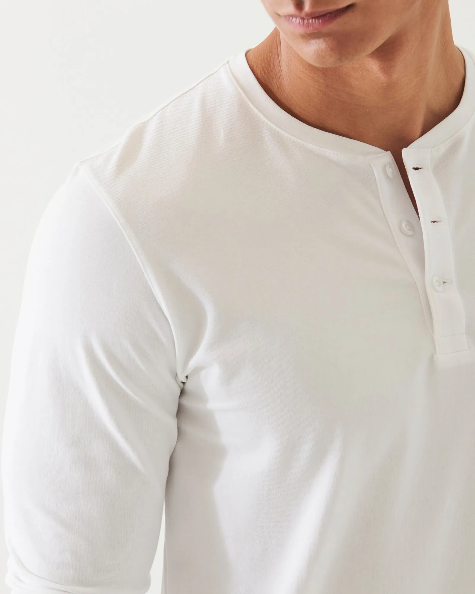 Long Sleeve Henley Shirt sold by TNT Fashion product image thumbnail 3