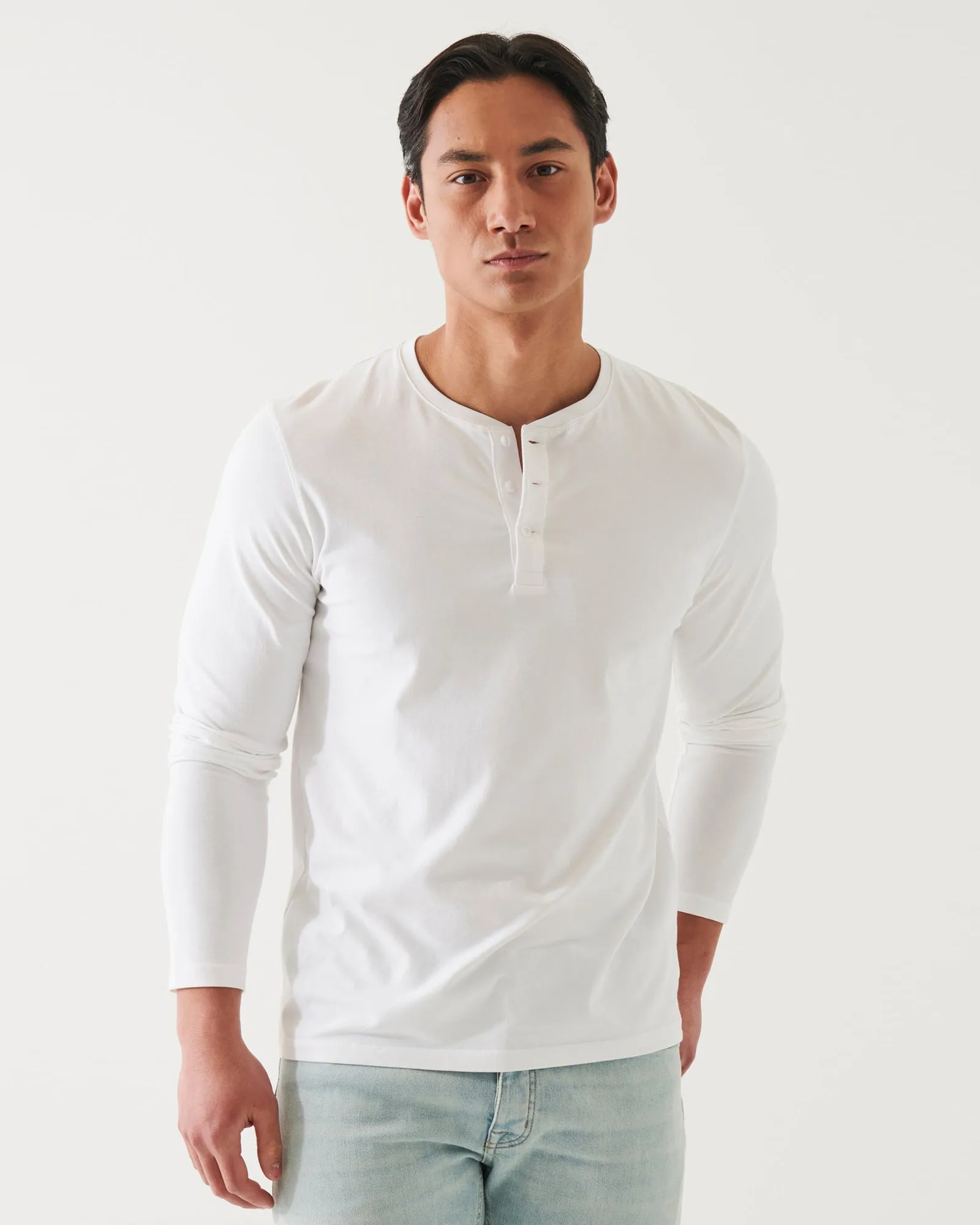 Long Sleeve Henley Shirt sold by TNT Fashion product image thumbnail 2
