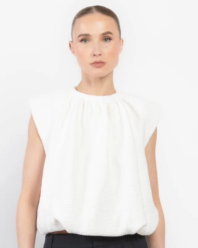 Quilted Waffle Shirt Top sold by TNT Fashion