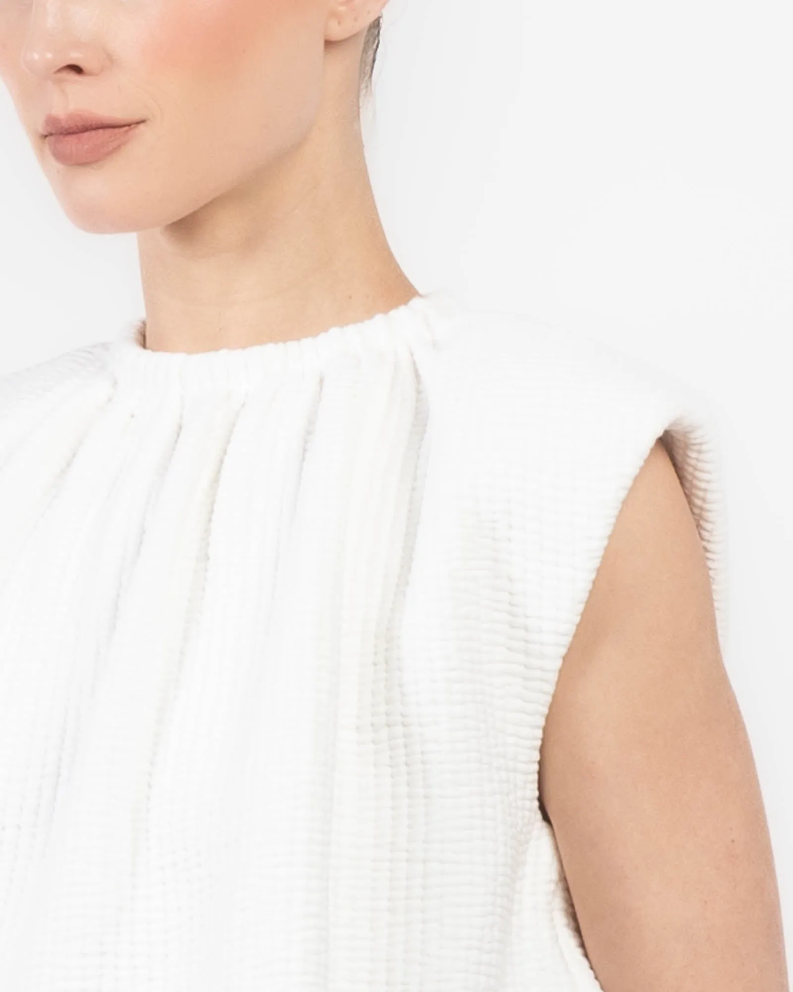 Quilted Waffle Shirt Top sold by TNT Fashion product image thumbnail 5