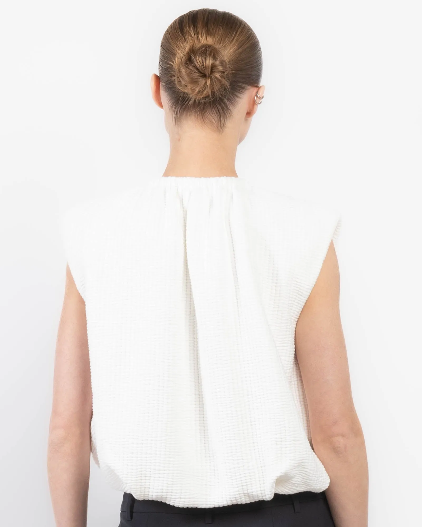 Quilted Waffle Shirt Top sold by TNT Fashion product image thumbnail 3