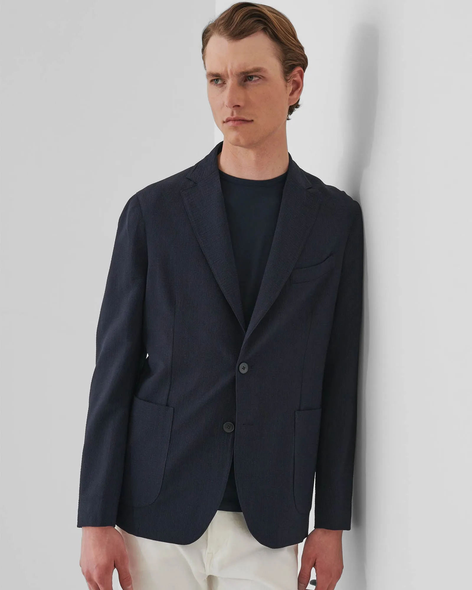 2 Button Wool Stretch Blazer sold by TNT Fashion product image thumbnail 3