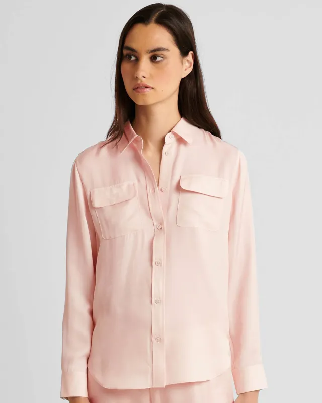 Silk Utility Shirt sold by TNT Fashion