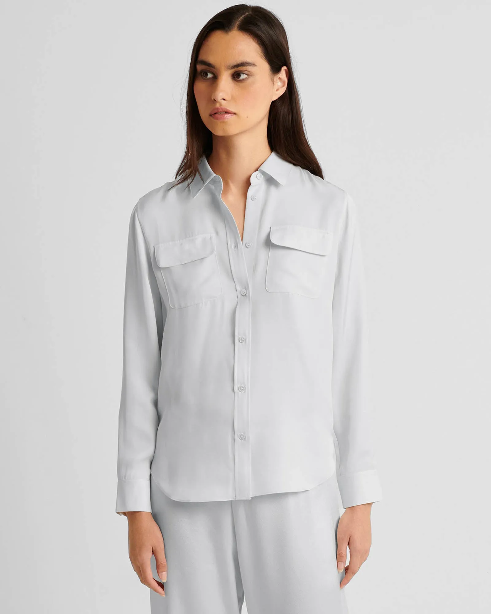 Silk Utility Shirt sold by TNT Fashion product image thumbnail 2
