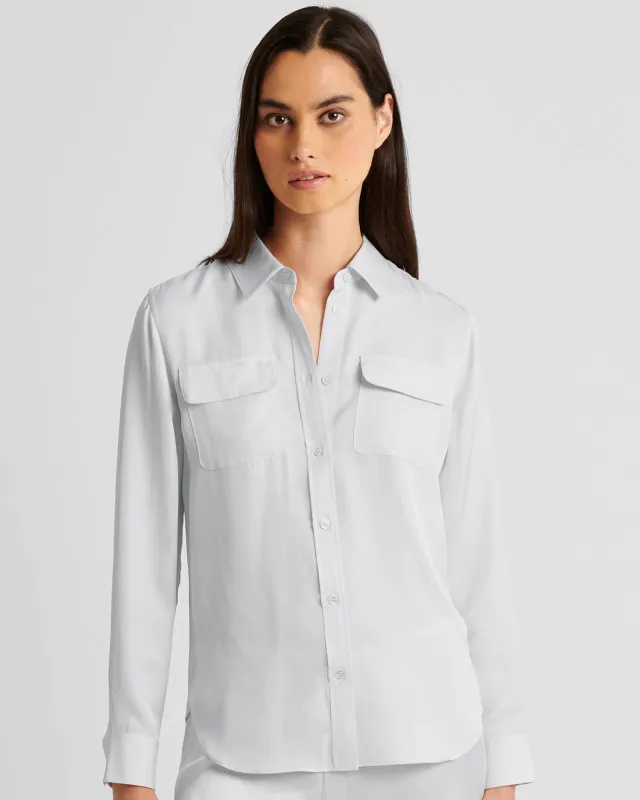 Silk Utility Shirt sold by TNT Fashion