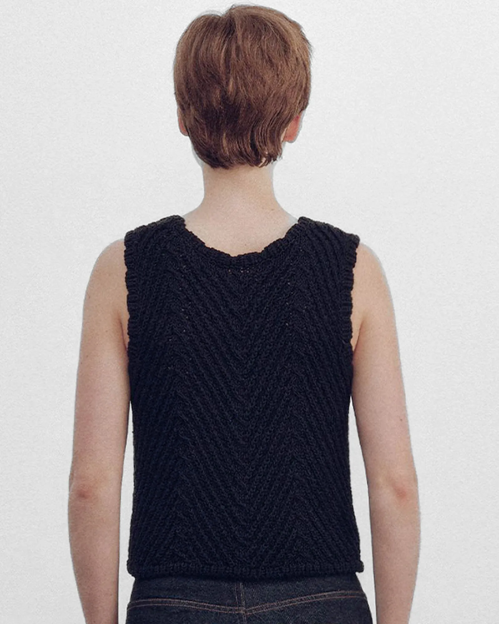 Rie Knit Vest sold by TNT Fashion product image thumbnail 3
