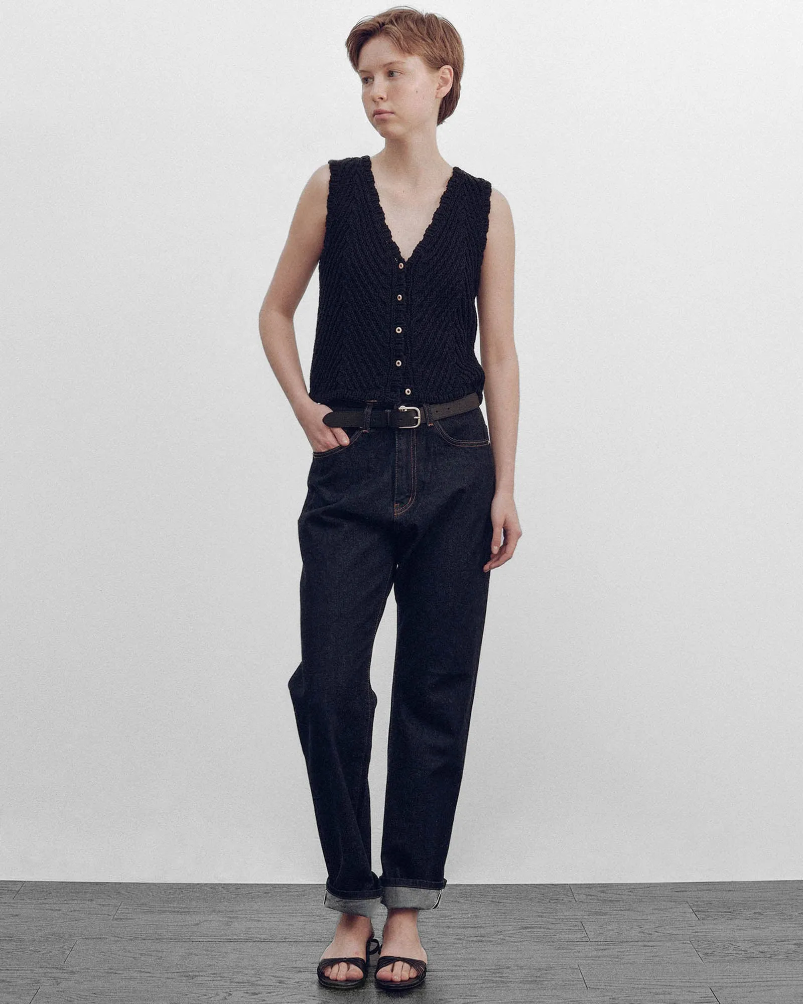 Rie Knit Vest sold by TNT Fashion product image thumbnail 2