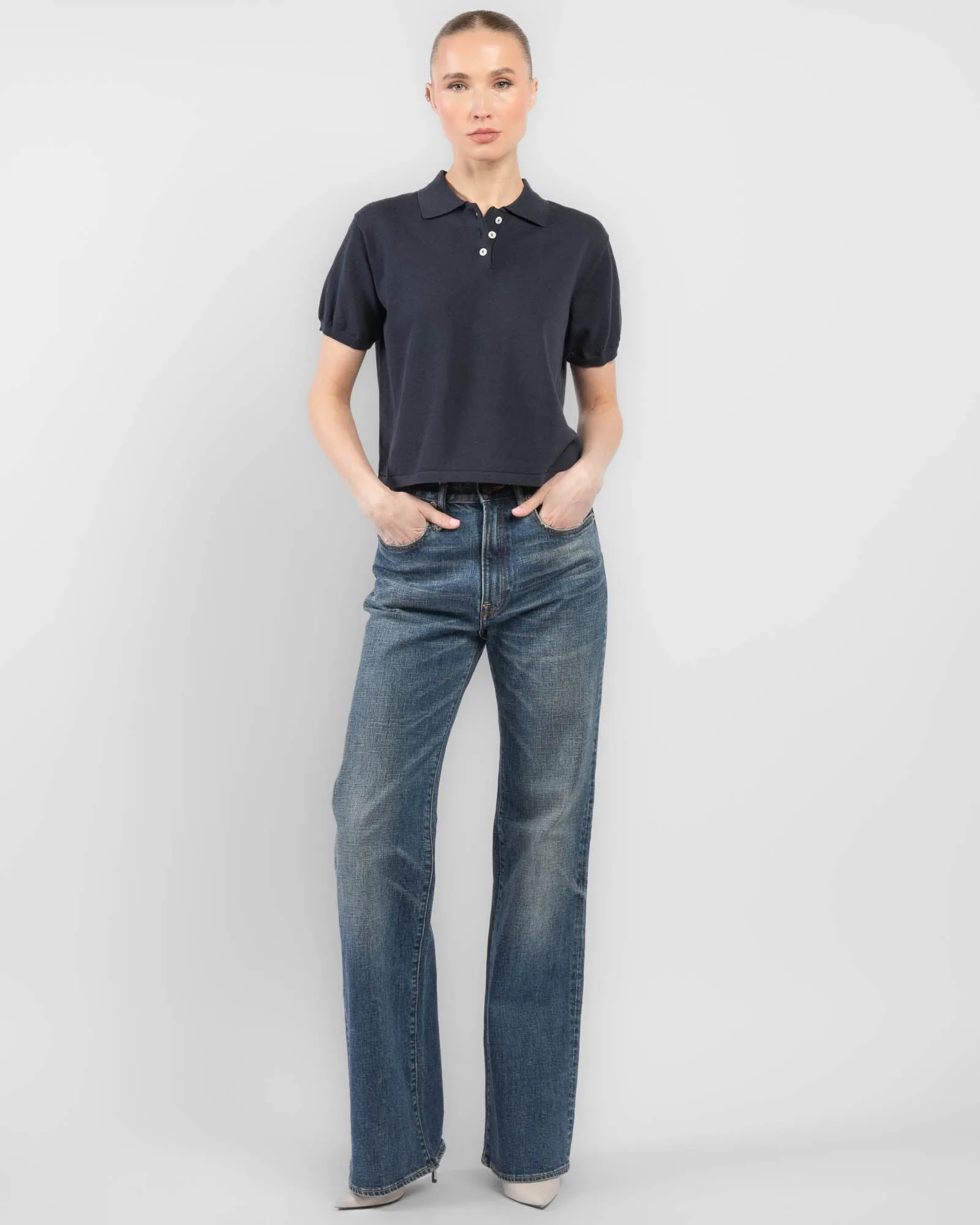 Cotton Polo Top sold by TNT Fashion product image thumbnail 2