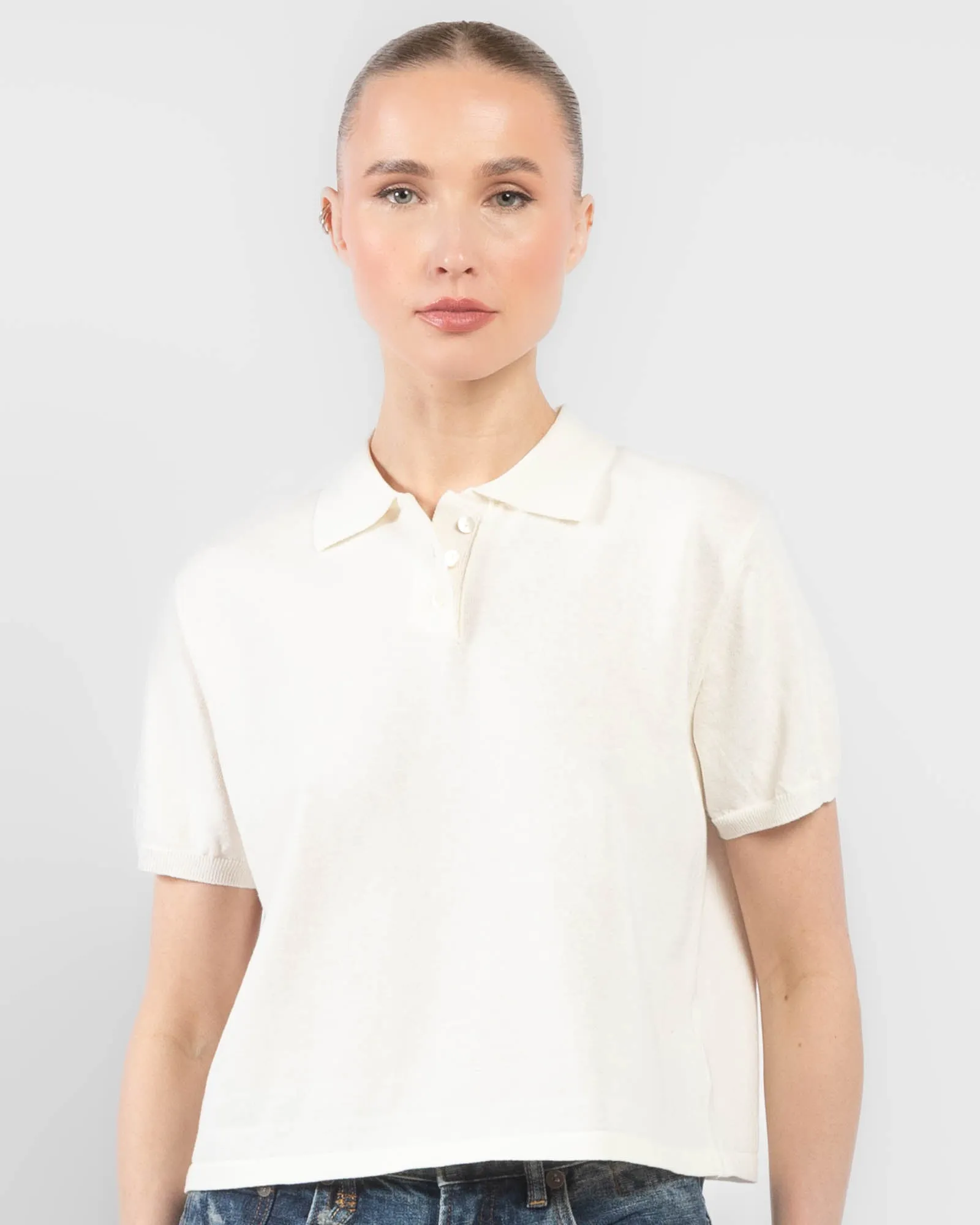 Cotton Polo Top sold by TNT Fashion