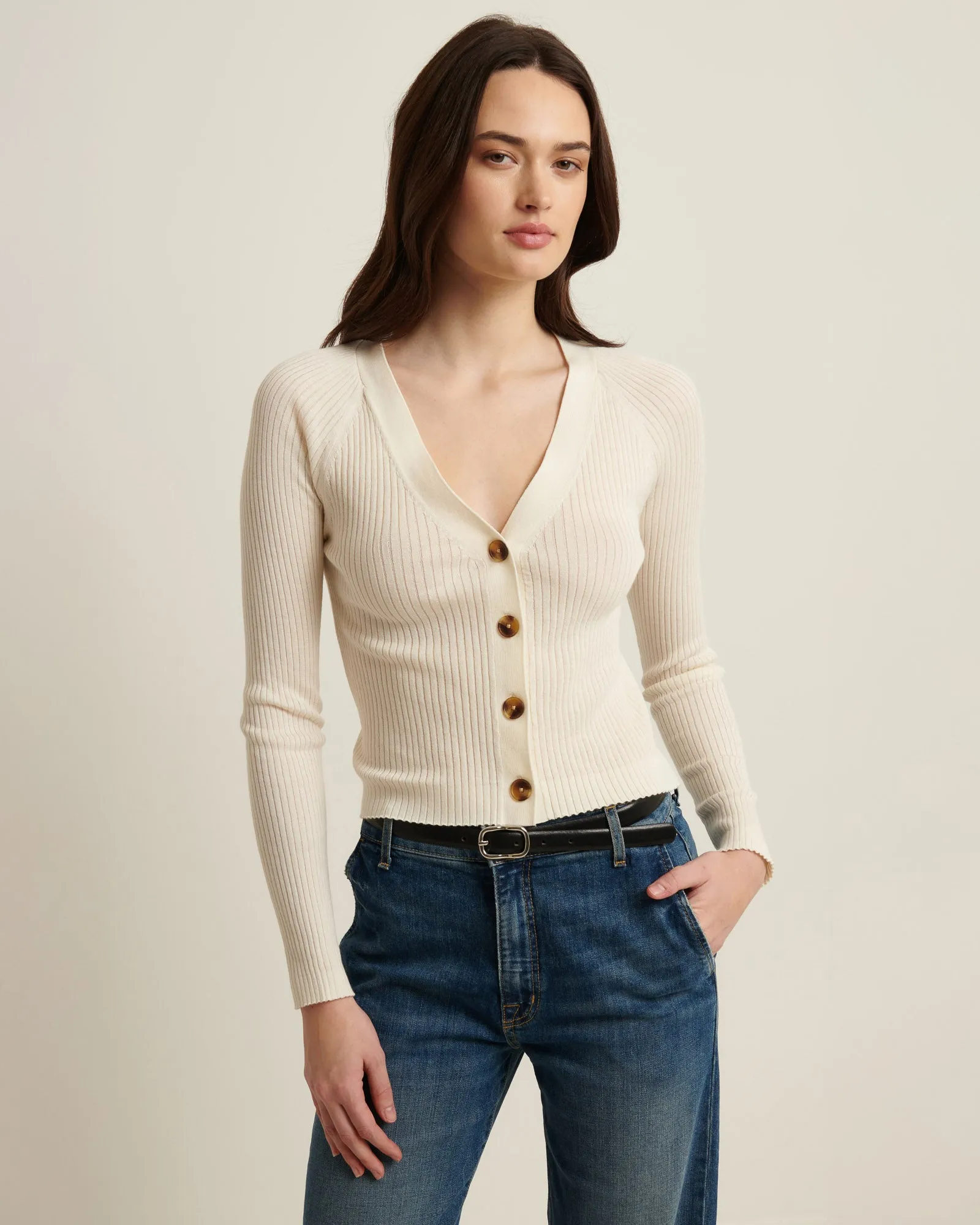 Cotton Cupro Cardigan sold by TNT Fashion product image thumbnail 2