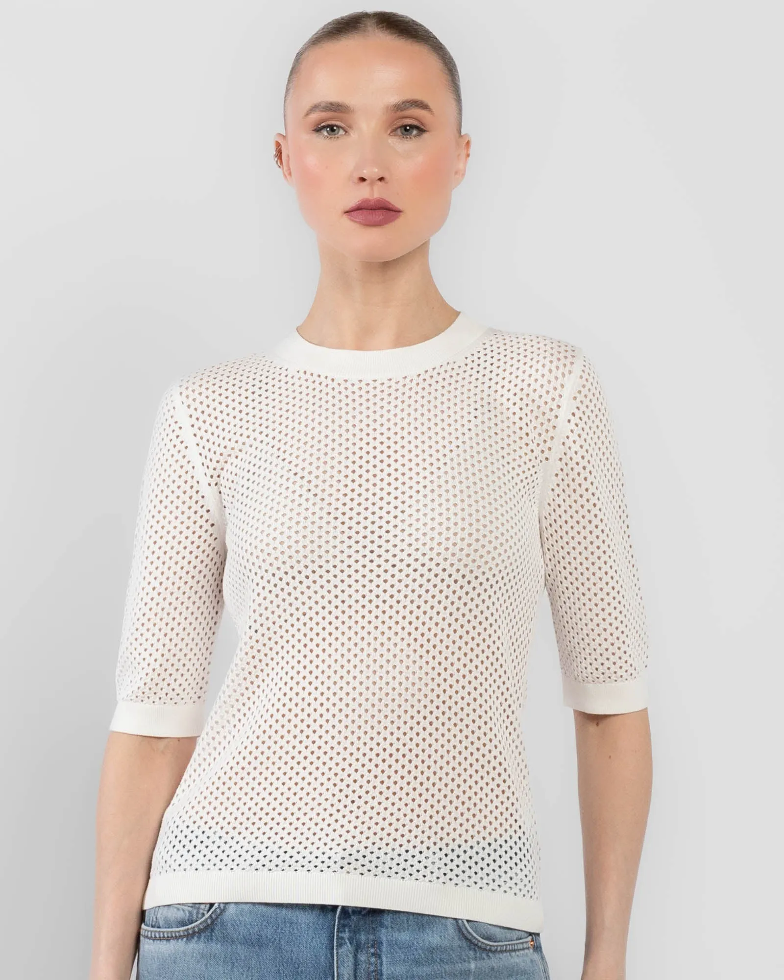 Mesh Sweater sold by TNT Fashion