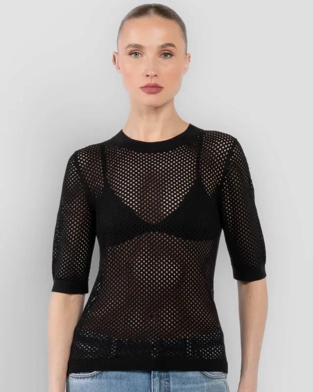 Mesh Sweater sold by TNT Fashion