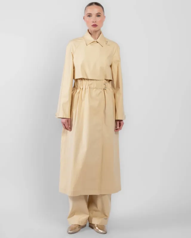 Elastic Trench Coat sold by TNT Fashion