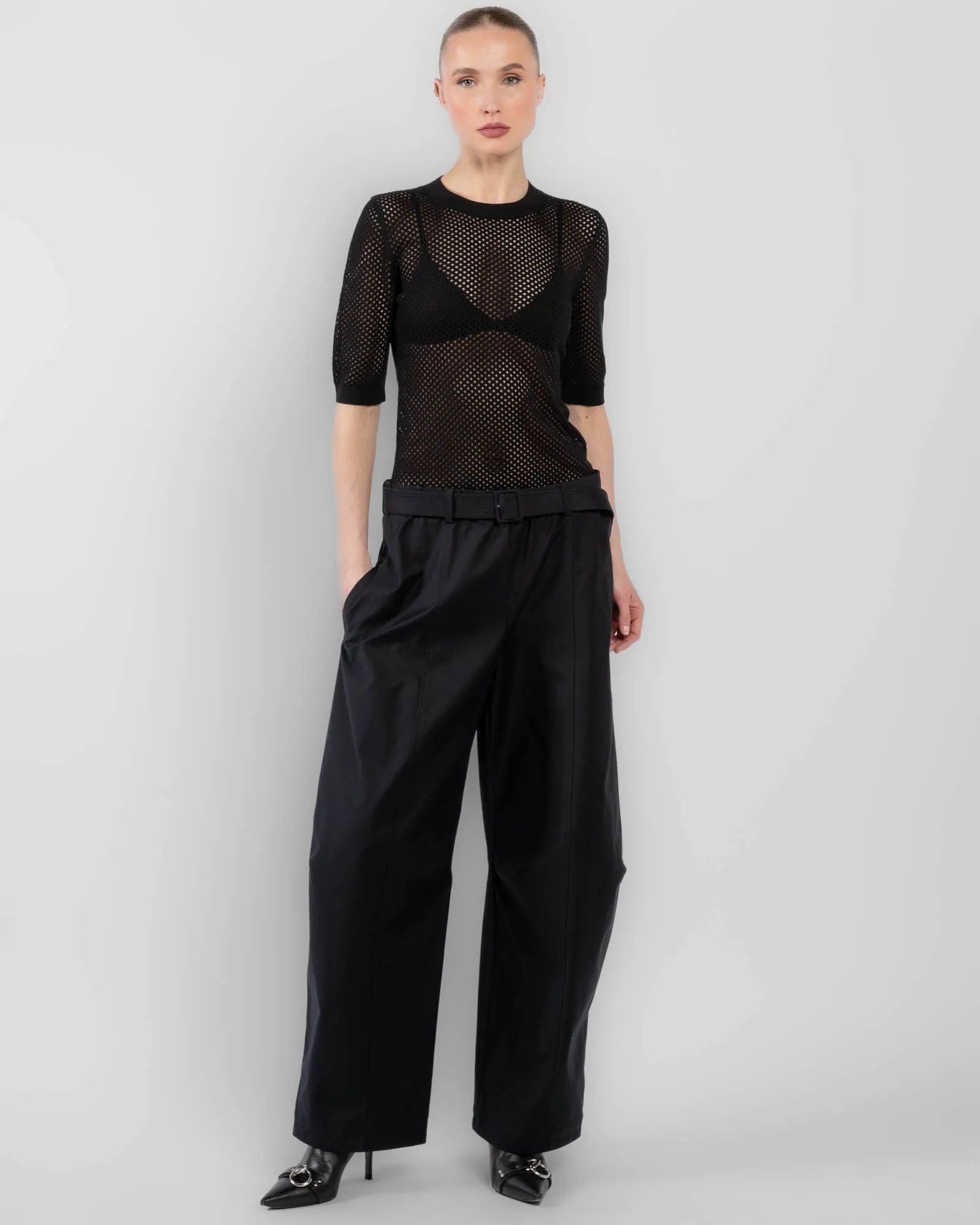 Belt Tab Pants sold by TNT Fashion product image thumbnail 2