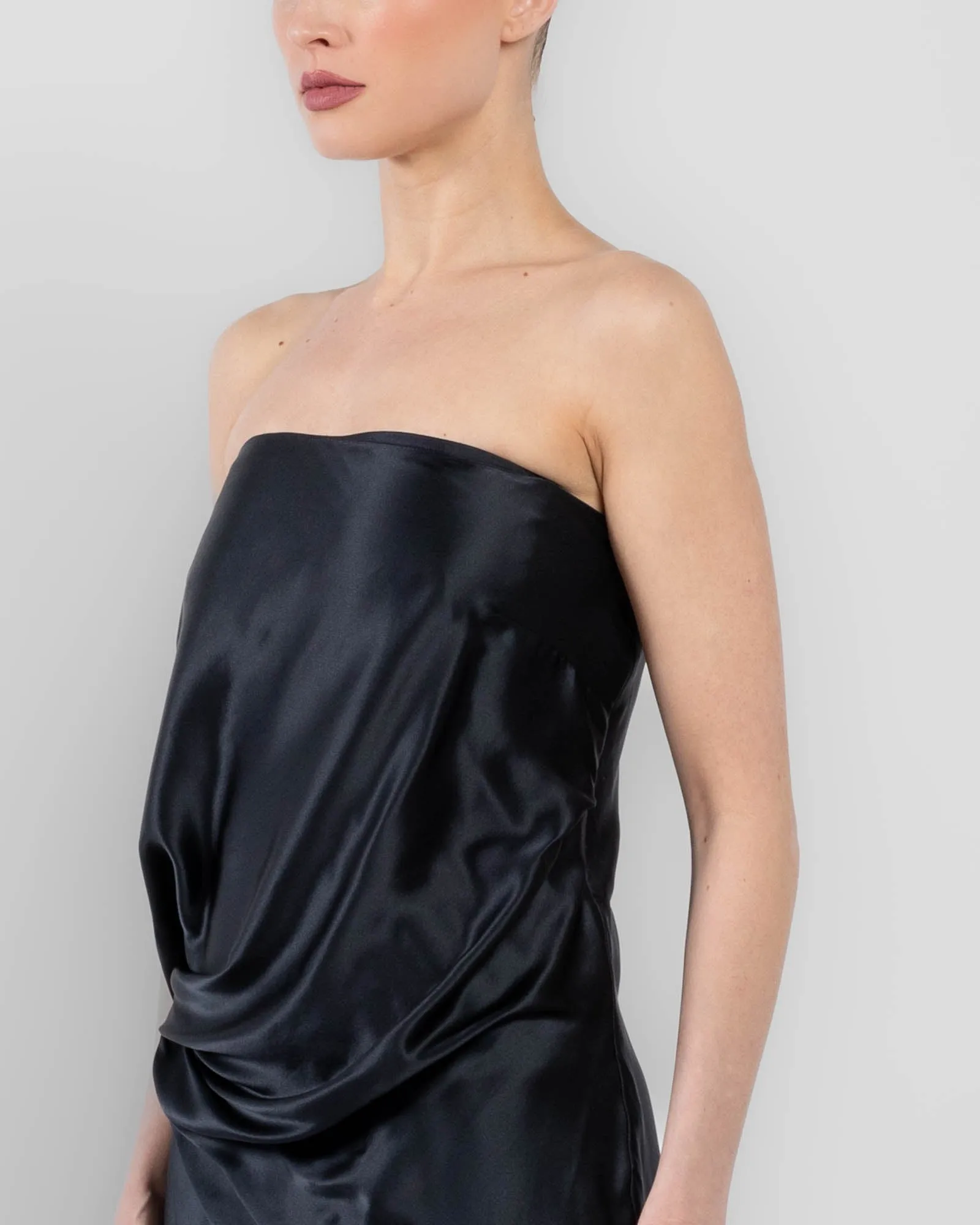 Draped Strapless Gown sold by TNT Fashion product image thumbnail 5