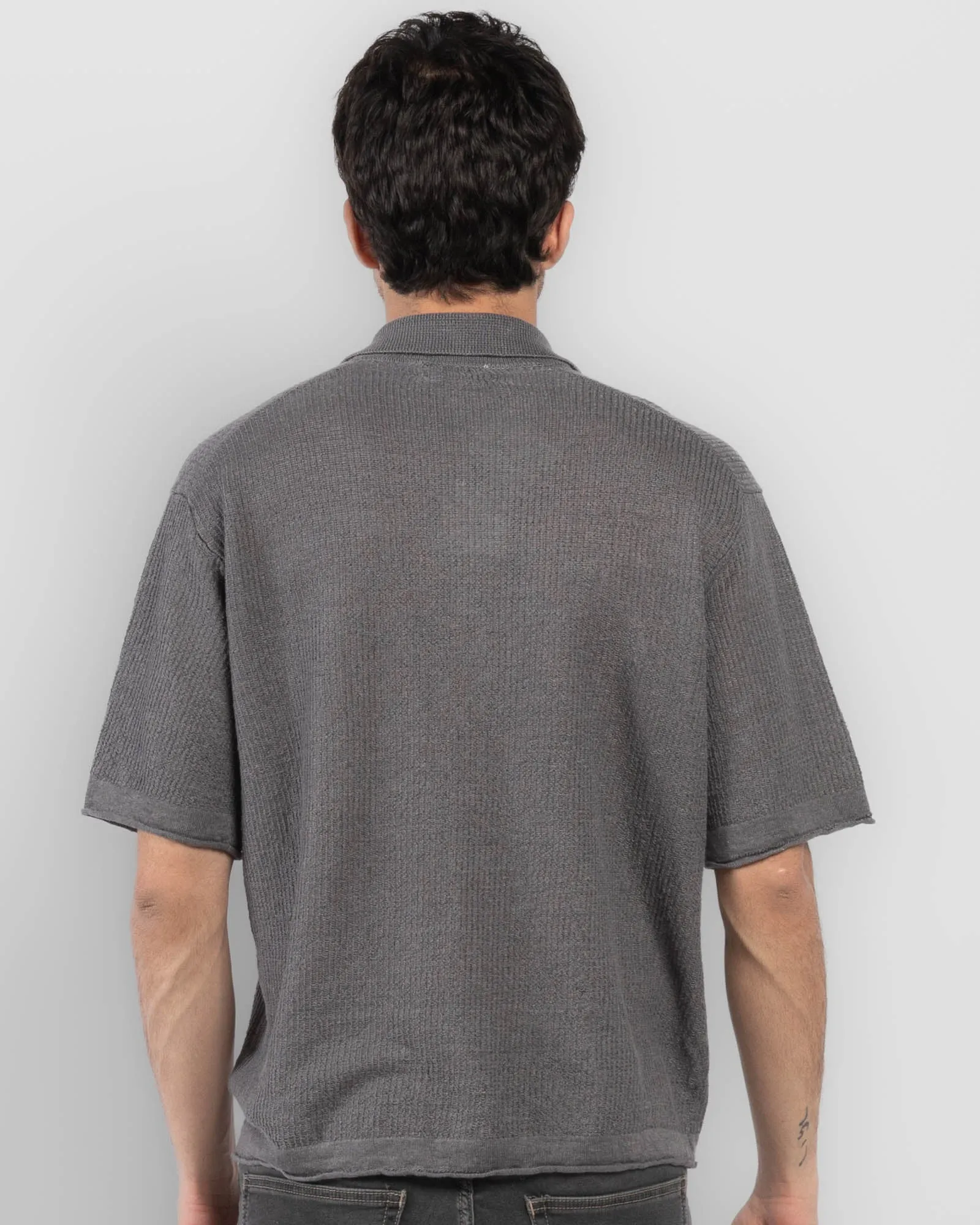 Crop Knit Shirt sold by TNT Fashion product image thumbnail 3