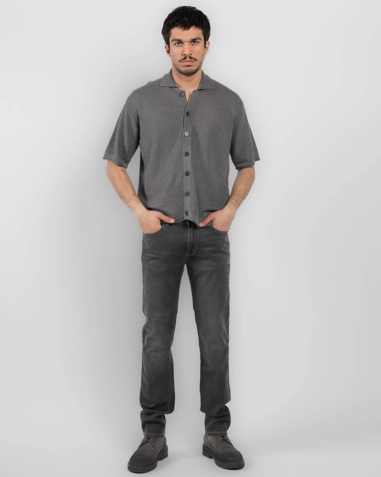 Crop Knit Shirt sold by TNT Fashion product image thumbnail 2