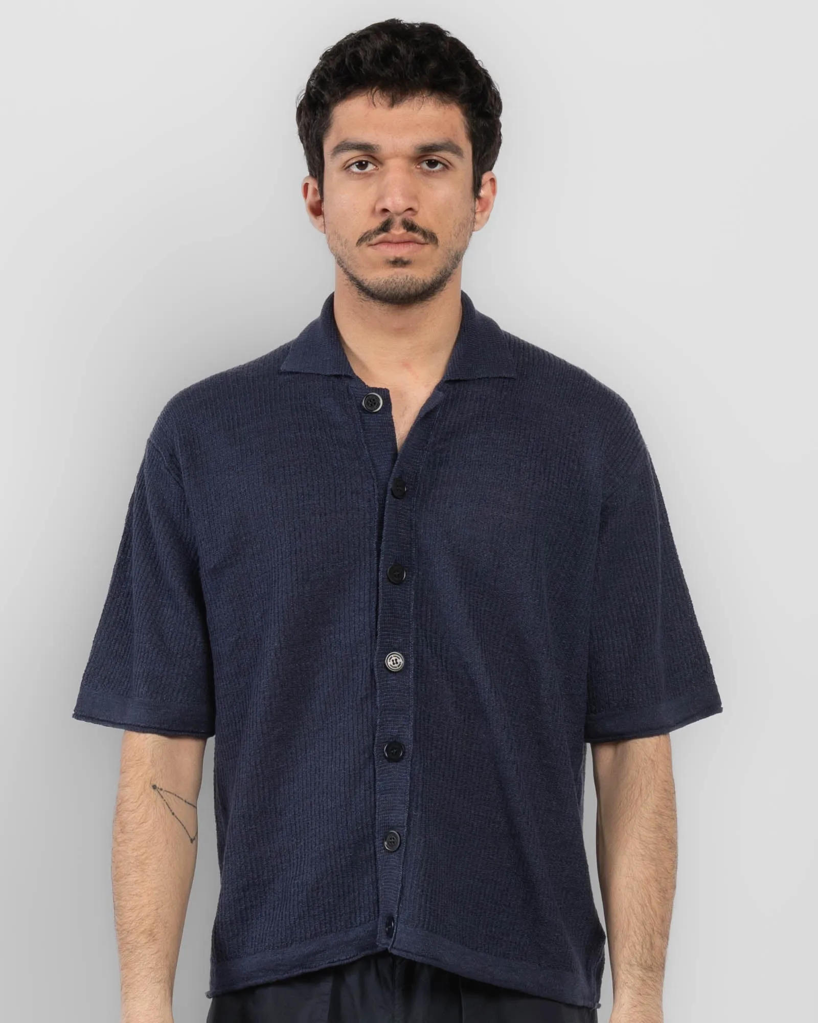 Crop Knit Shirt sold by TNT Fashion