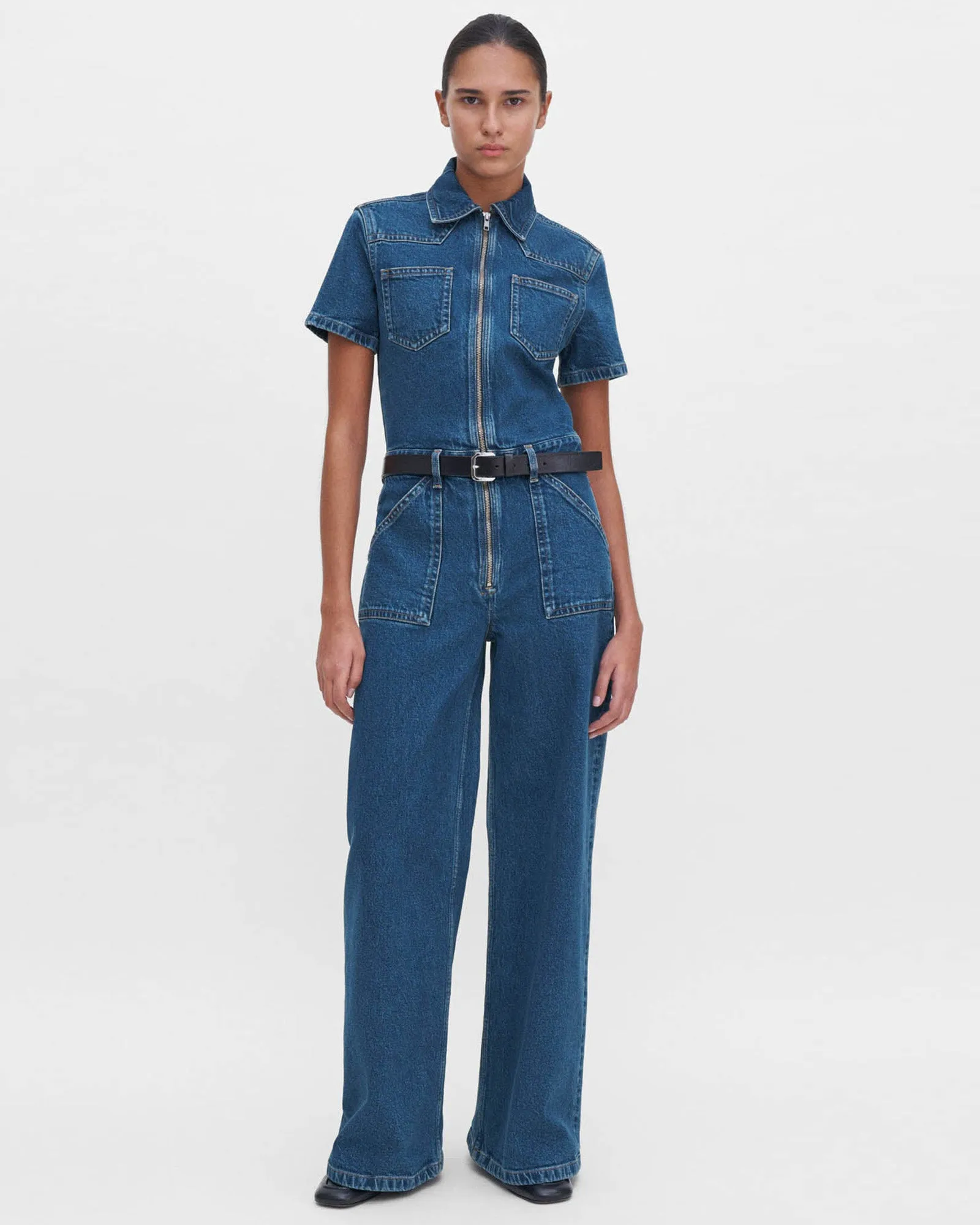 Denim Jumpsuit sold by TNT Fashion