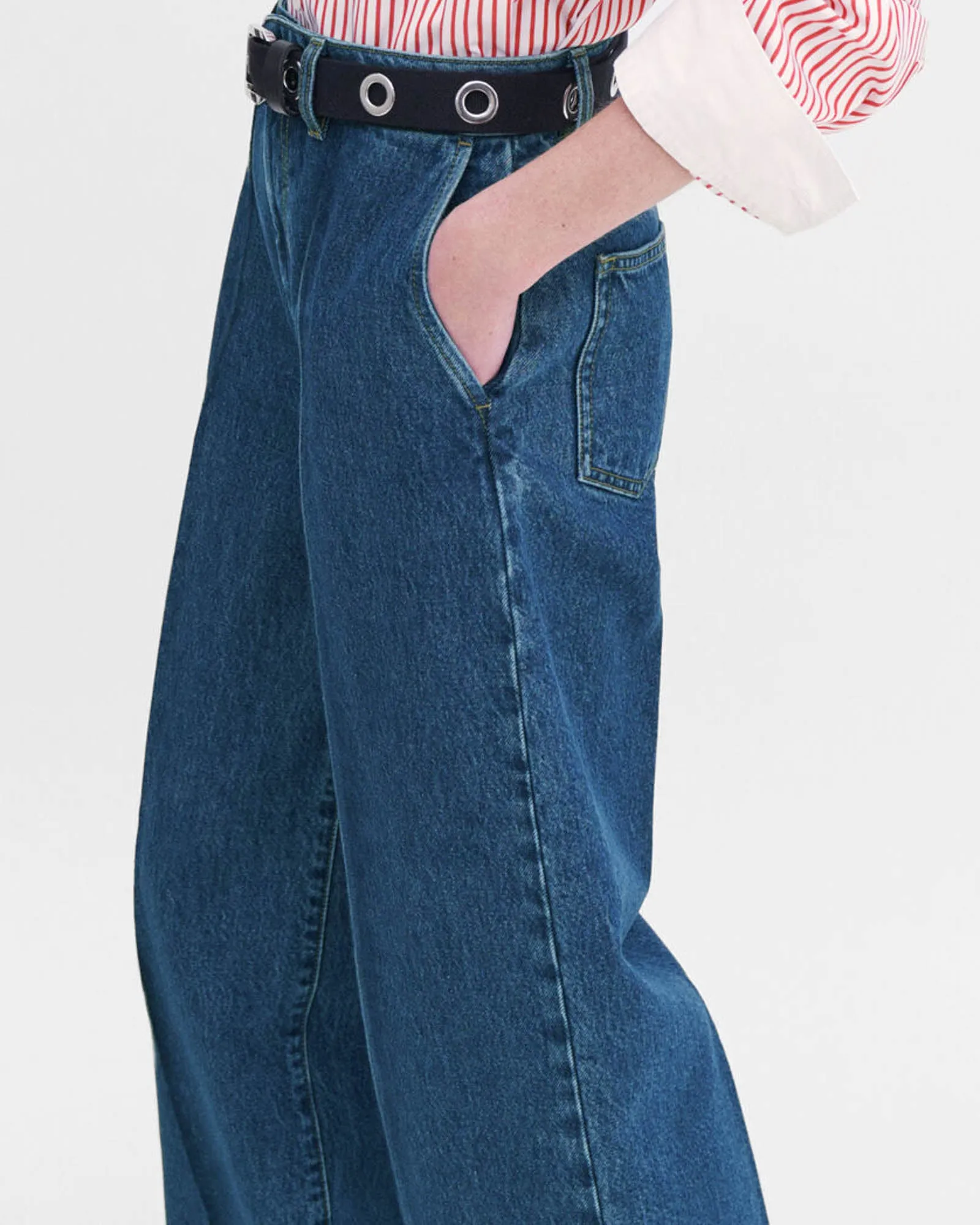Wide Leg Jeans sold by TNT Fashion product image thumbnail 5
