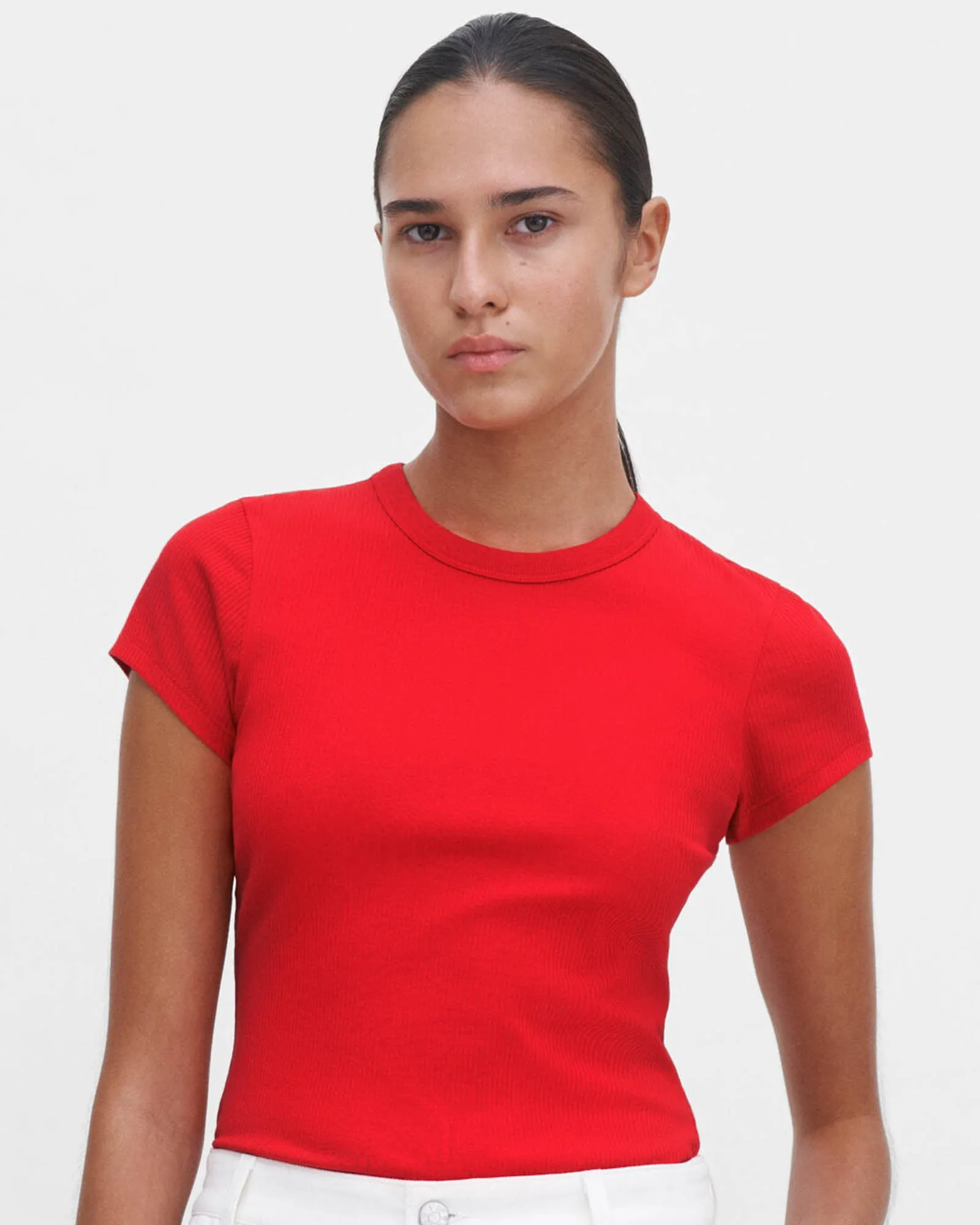 Fine Rib Tee sold by TNT Fashion