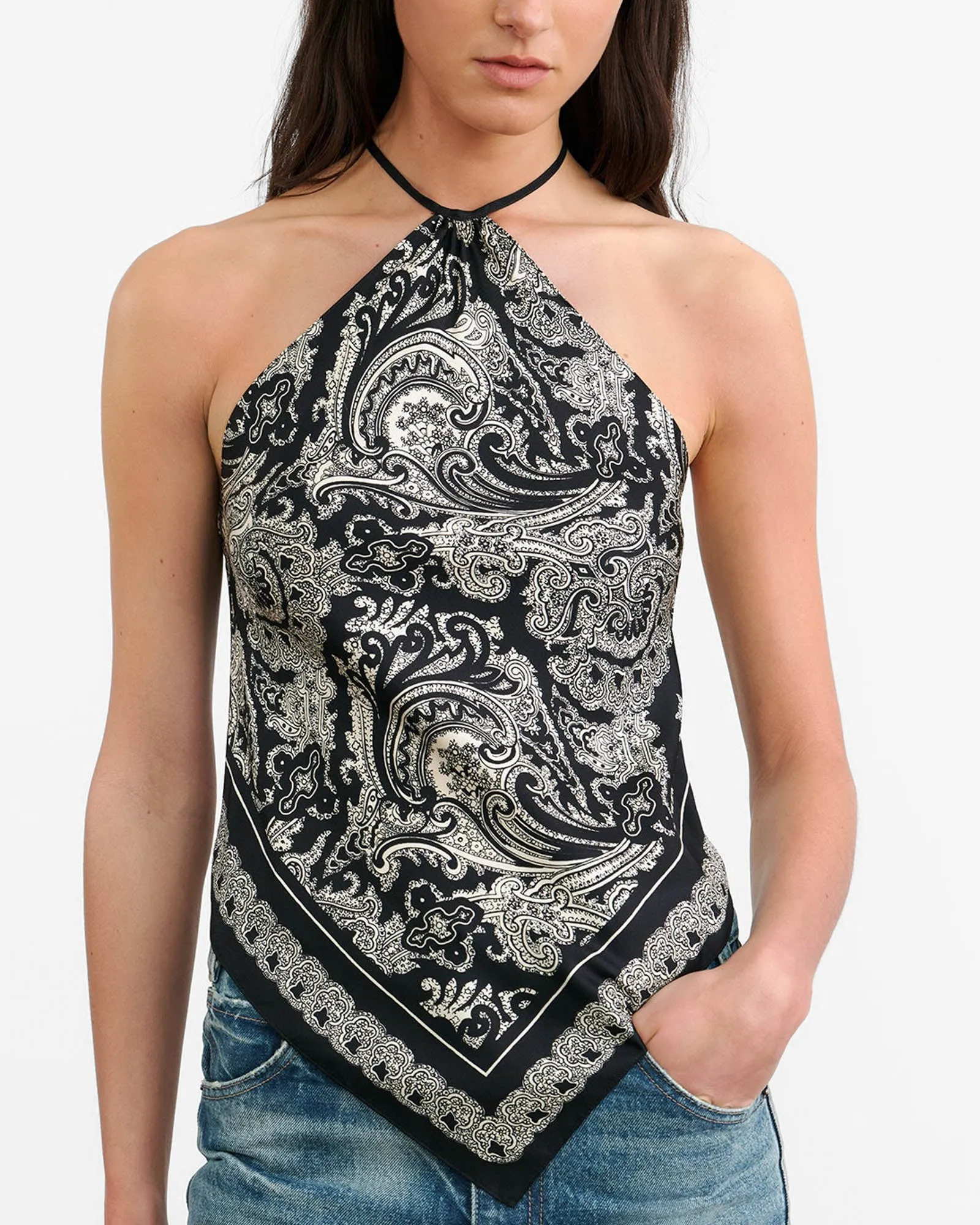 Audrey Silk Cami sold by TNT Fashion