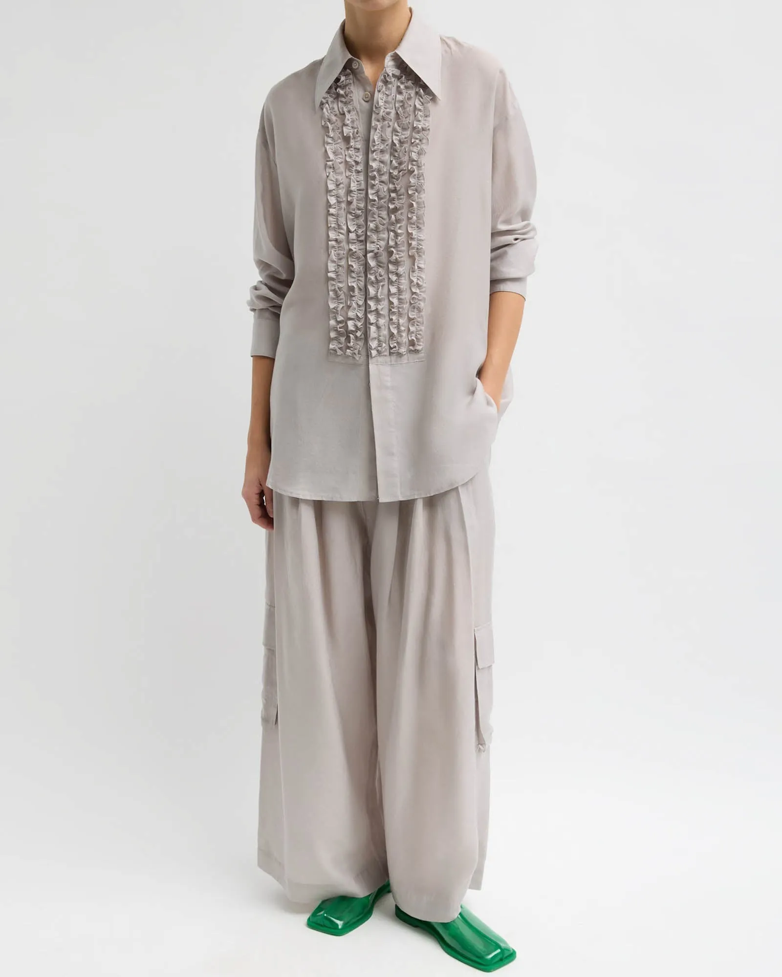 Voile Triple Pleat Pants sold by TNT Fashion product image thumbnail 2