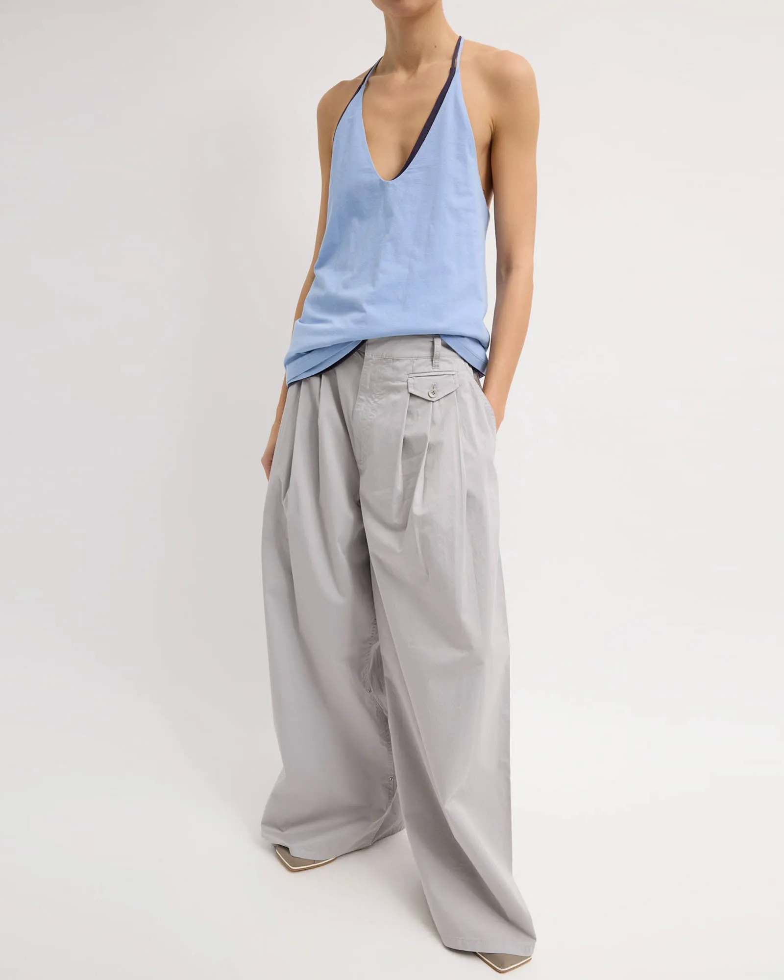 Silky Triple Pleat Pants sold by TNT Fashion product image thumbnail 2