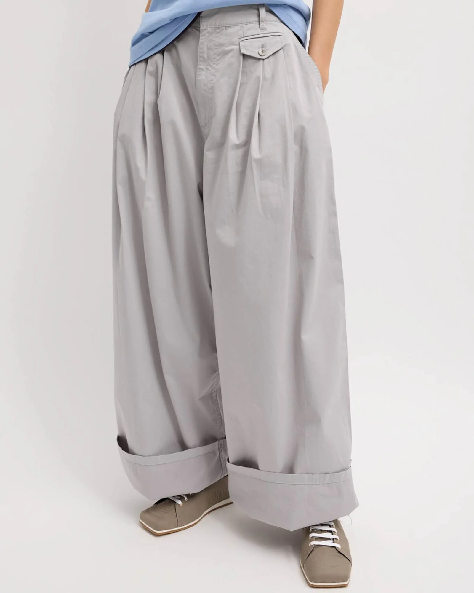 Silky Triple Pleat Pants sold by TNT Fashion