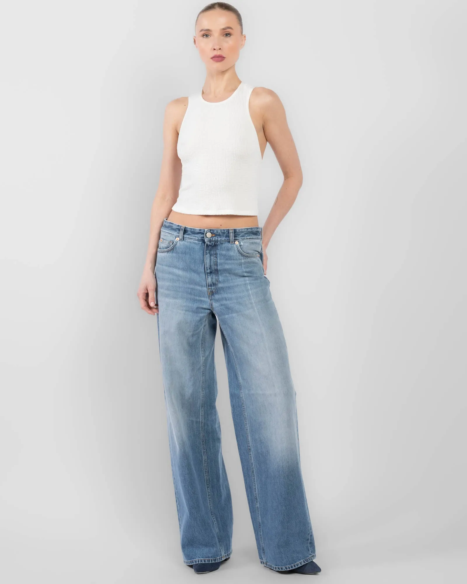 Boyfriend Fit Jeans sold by TNT Fashion product image thumbnail 2