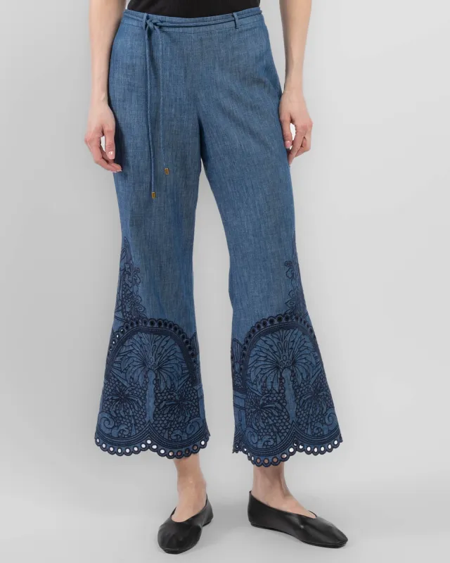 Coco Embroidered Pants sold by TNT Fashion