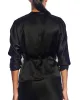 Long Sleeve Wrap Blouse sold by TNT Fashion
