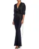 Long Sleeve Wrap Blouse sold by TNT Fashion