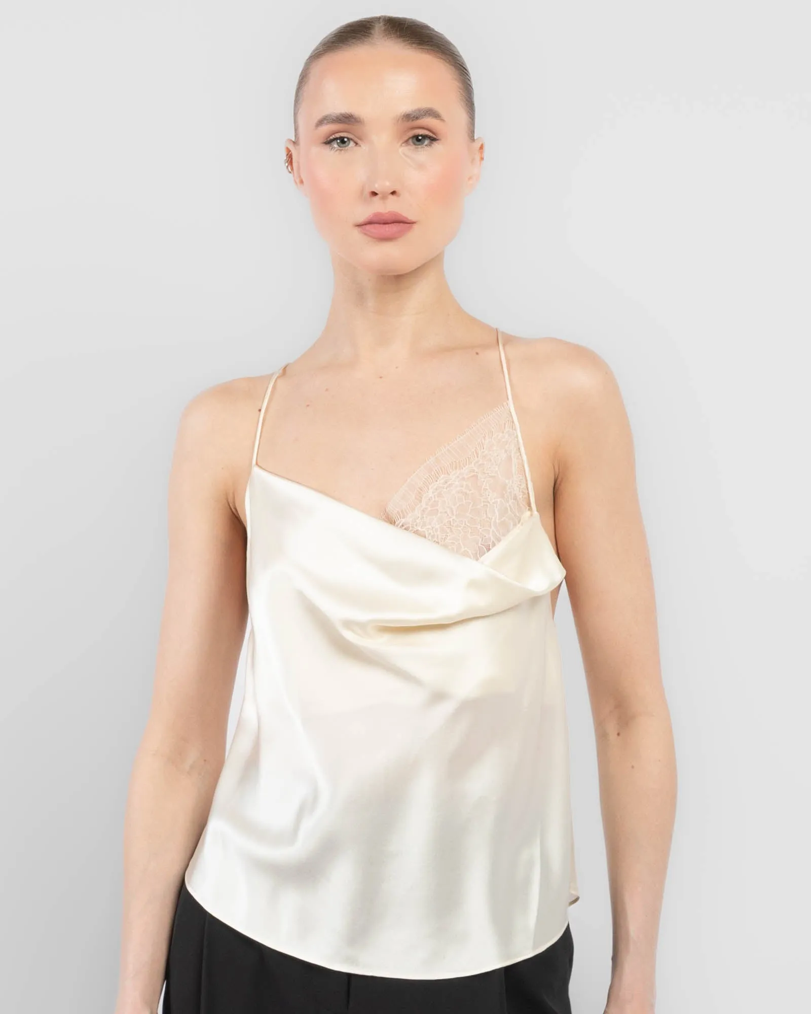 Lace Insert Cami Top sold by TNT Fashion