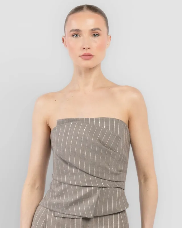 Wrap Bustier sold by TNT Fashion