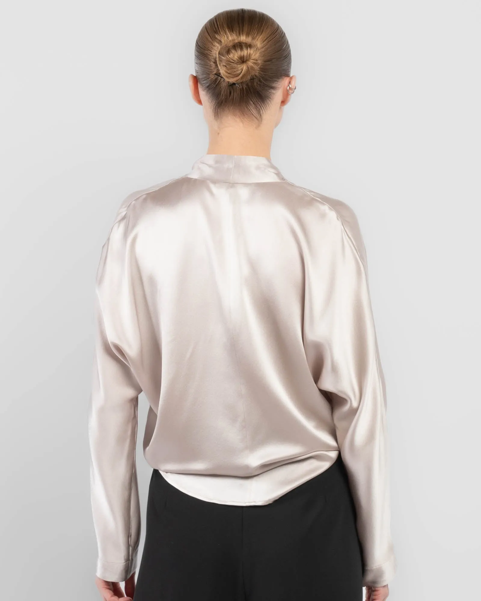 Long Sleeve Tie Front Top sold by TNT Fashion product image thumbnail 3