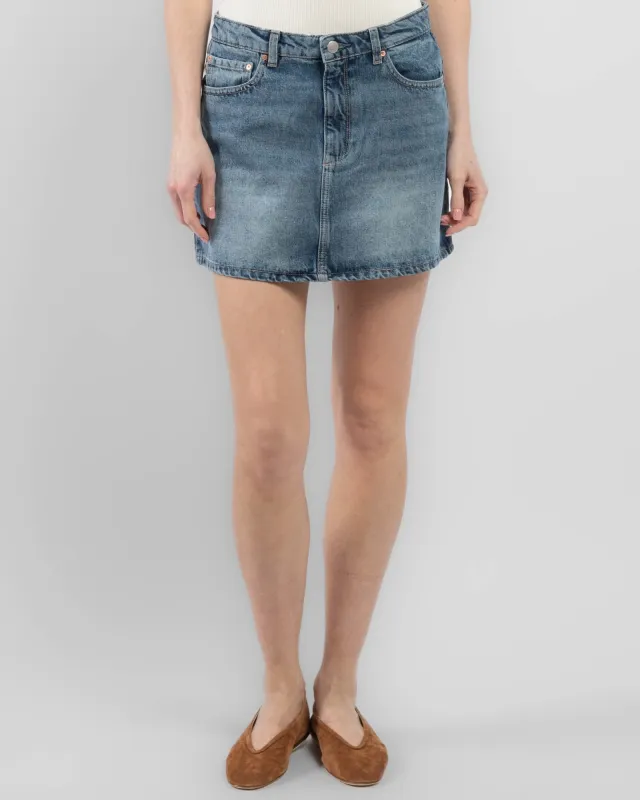 Alma Denim Skirt sold by TNT Fashion